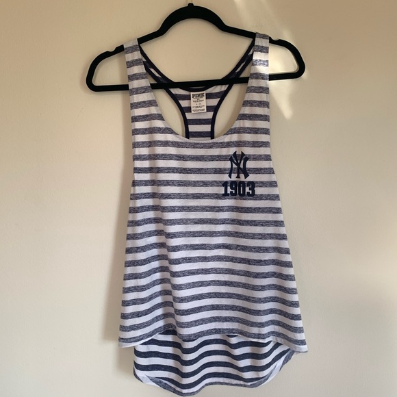 PINK Victoria's Secret Tops - PINK Yankees Tank